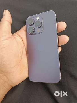 iPhone 14 Pro Max deep purple 7 month old 98% battery health
