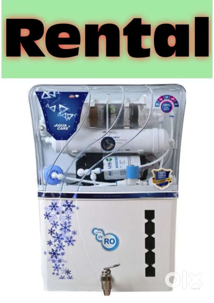 Water purifier available on rent