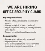 office security guard