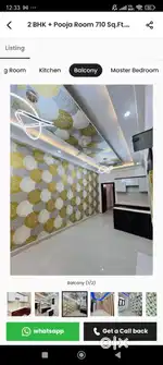 2 BHK flat and EMI facility and all facility