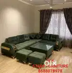 Brand new model L shape sofa set available in starf premium furniture