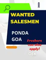 WANTED SALESMEN PONDA AREA - FULL TIME/ PART TIME
