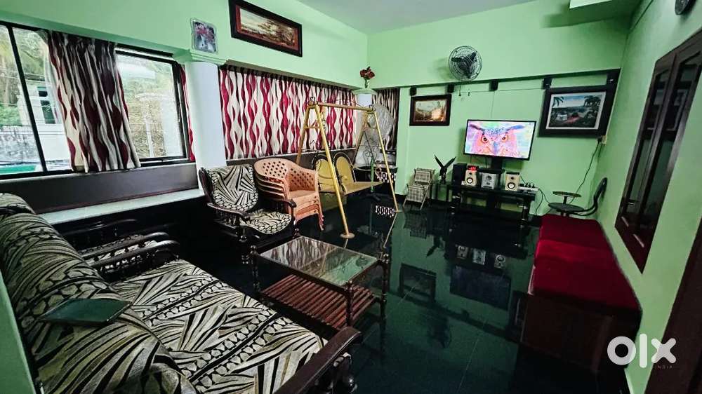 Ladies PG @ Koorkenchery/PG at Thrissur. Furnished, Kitchen