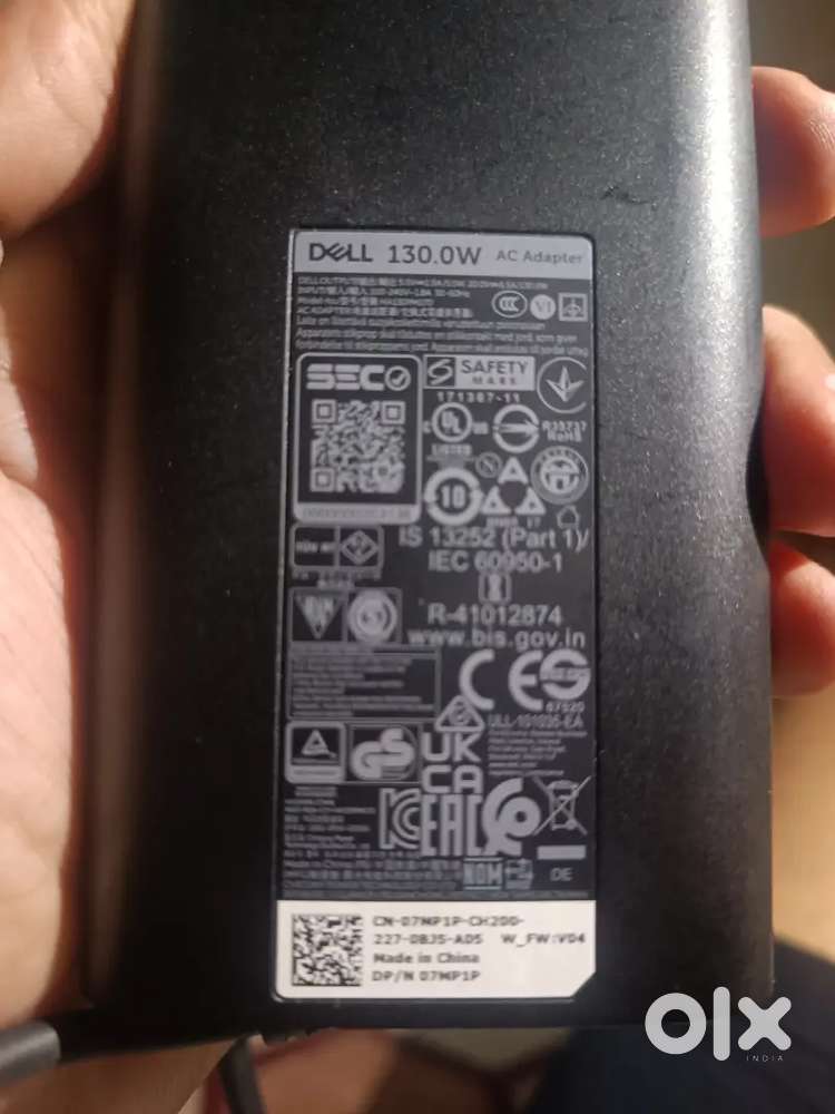 Dell 130 Watt Ac Adaptor