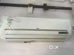 L.G 1 ton split AC with warranty and good condition