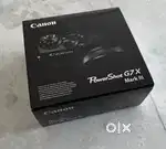 Canon Powershot G7 X Mark III 20.1 MP Digital Camera - Silver  used