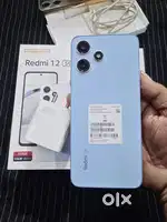 Redmi 12 5G brand new condition 12gb Ram 256 GB storage complete box