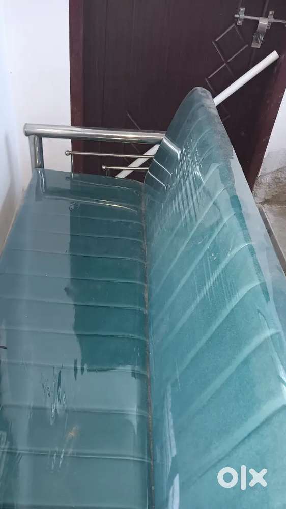 3 SEATER STEEL SOFA