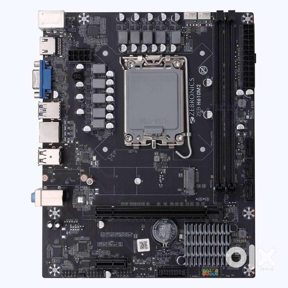 Zebronics H610 DDr4 RAm Supported Motherboard