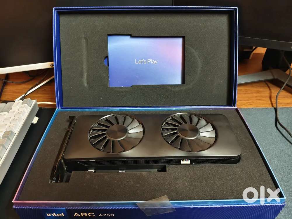 Intel Arc A750 8GB Graphics Card – Excellent Condition + Box & Bill
