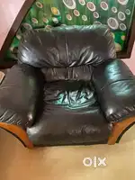 Black Single seater sofa 2 pcs