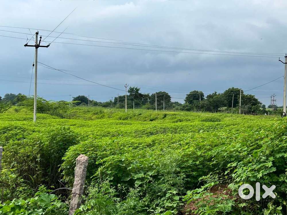 Prime 2.27 acres land for sale - Mominpet (Main road)