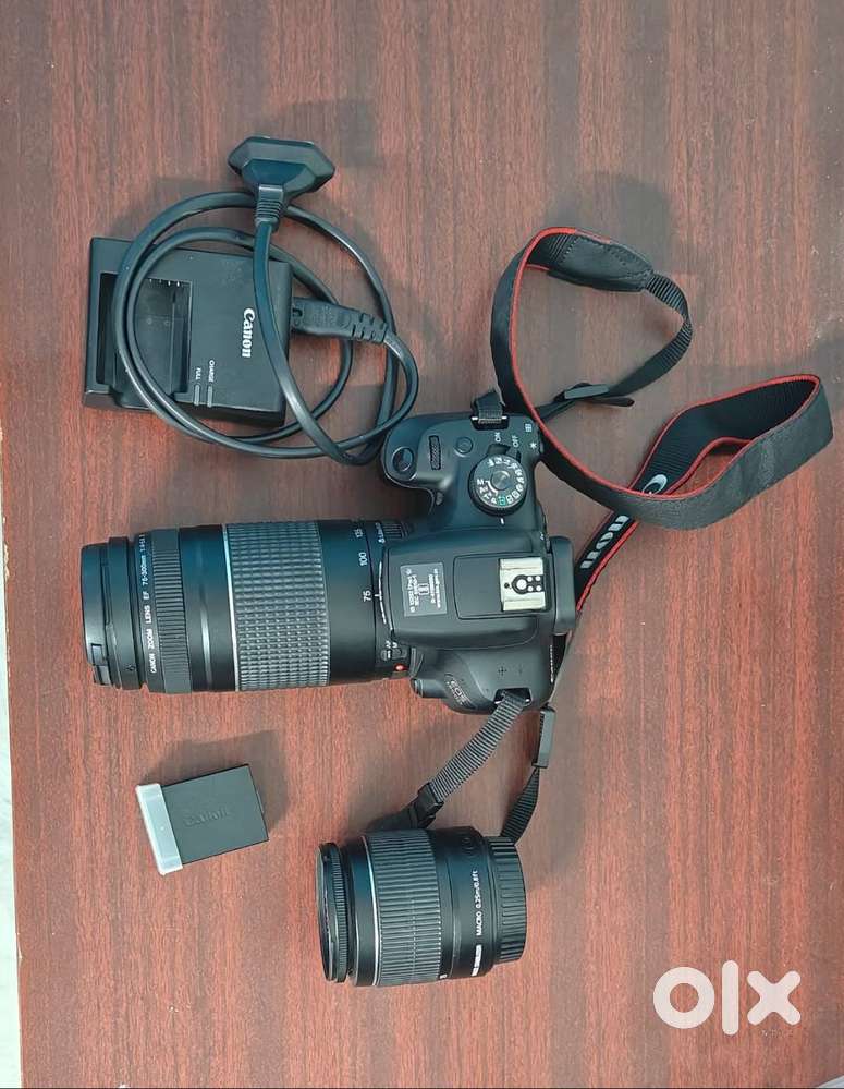 Canon EOS 1500D DSLR Camera Body+ 18-55 mm IS II Lens  (Black)