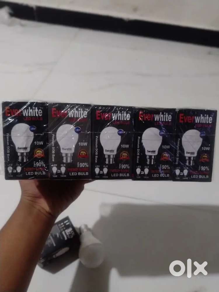 Everwhite 10W LED ub  Bulk Deal ₹35 Each  Min Order 100 pcs