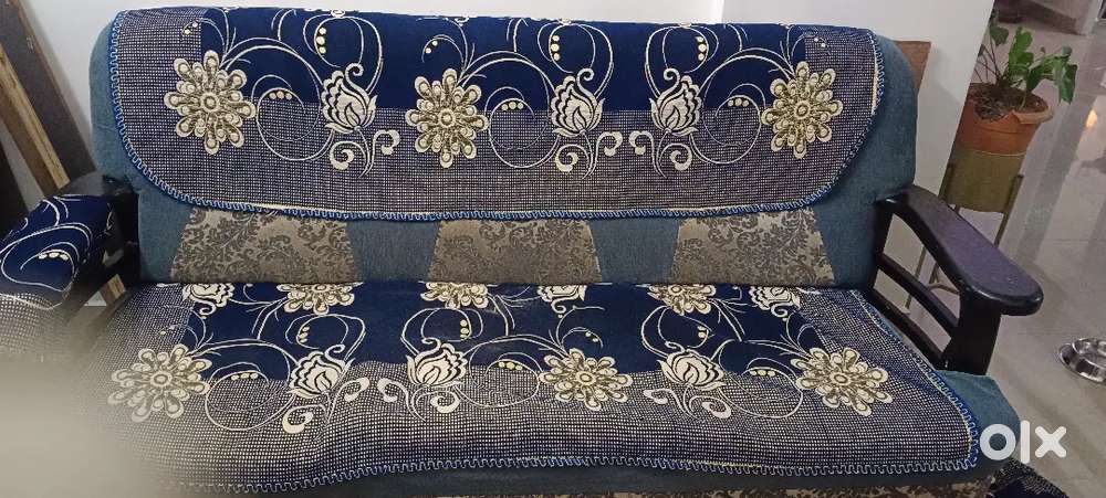 Wooden sofa in good condition