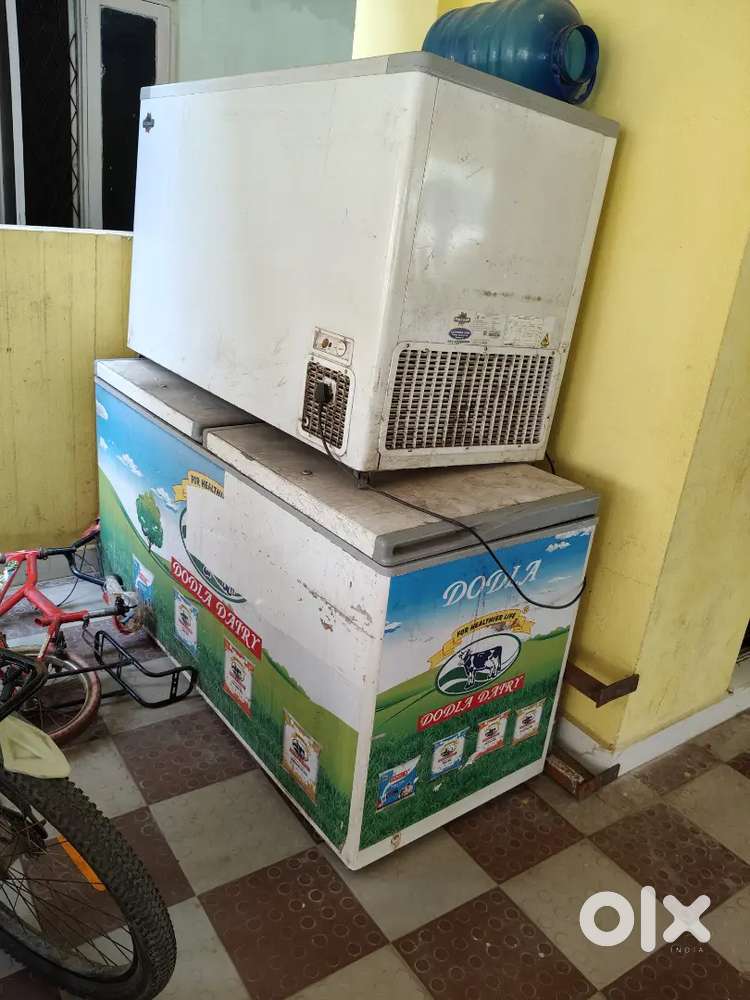 Gas leaks two' freezers