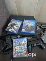 PS4 500g excellent working 2 remote 3 games