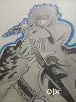 Drawing and anime character