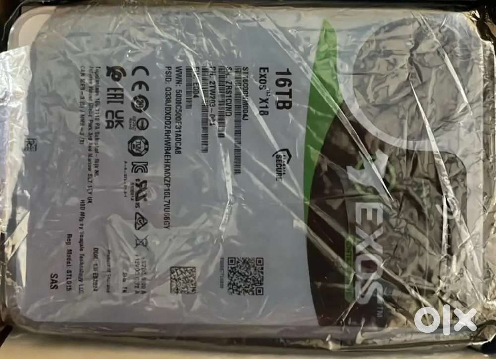 Seagate SAS 16TB Hard Disk for Server