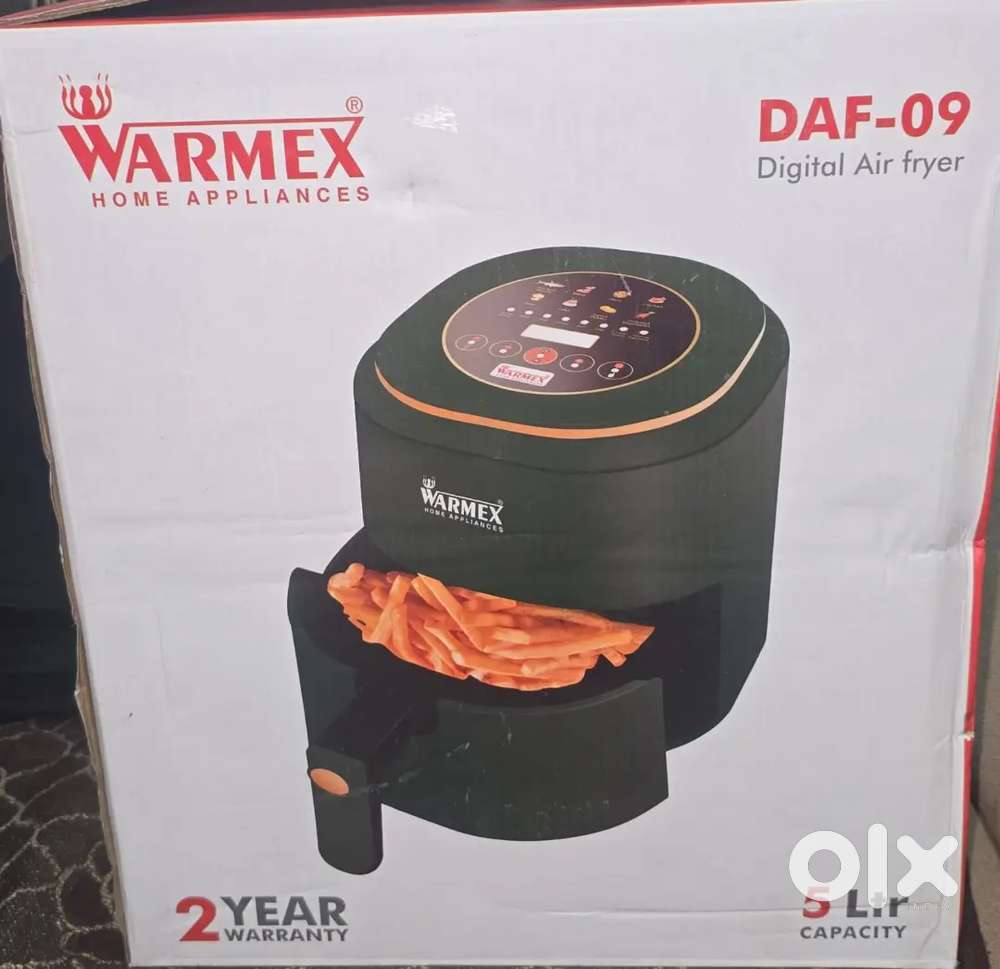 Air fryer seal packed
