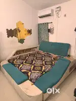 Modern king size bed