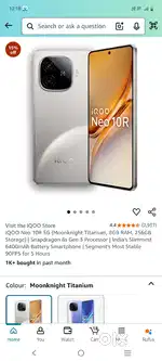 iQOO NEO 10R 5G