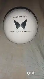 Lether ball sell in white colour is very good