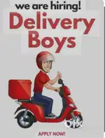 DELIVERY BOY PART TIME JOB