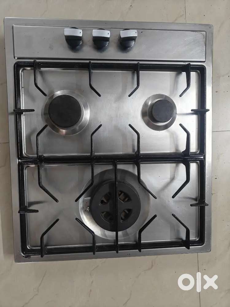3 burner Gas hob for sale Italian Brand
