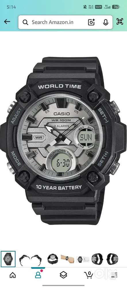Casio watch new hai pack hai