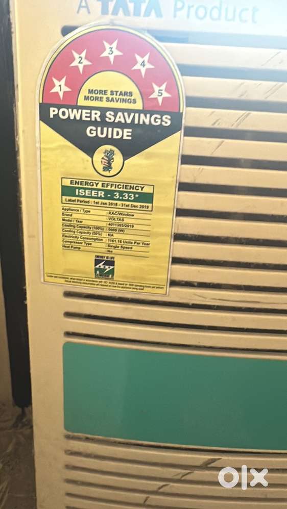 1.5 Tons Voltas AC 5 Star