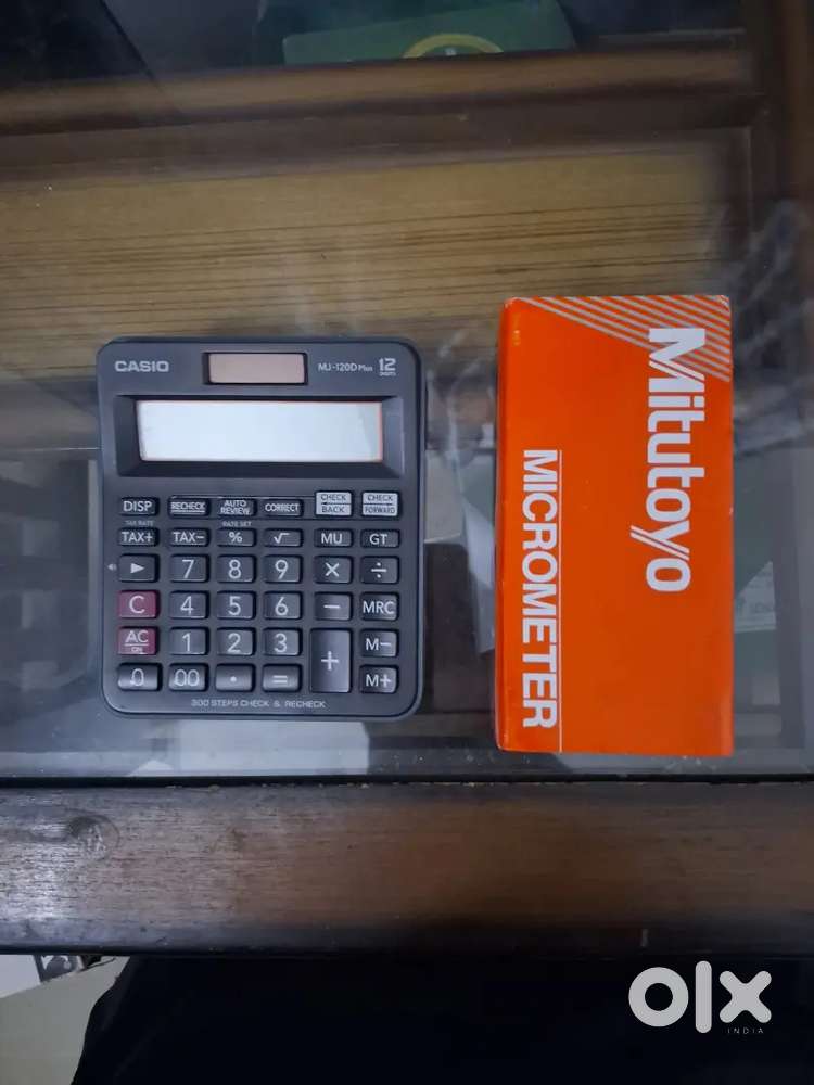 Micrometer + Free Casio Calculator