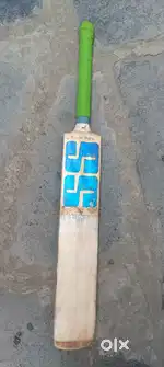 SS ton cricket bat and SG HELMET