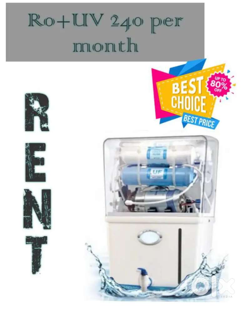 Water purifier machine on Rent
