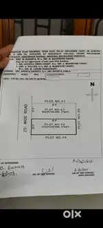 Open plot for sale