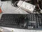 Computer and office chair