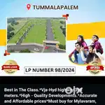 రాజధానికి సరిగ్గా ఆపొజిట్ తుమ్మలపాలెం NH65 పక్కనే ఓపెన్ ప్లాట్స్