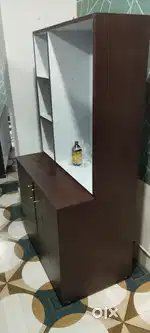Cabinet and twin computer table