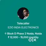 Urgent requirement telecalling girls