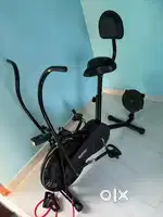 2025 Model :BIONFIT Moving Handle Air Bike with Twister & Back Support