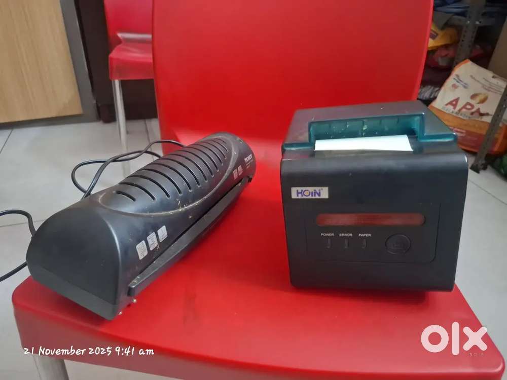 Thermal printer-wifi and Lamination machine