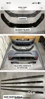 Polo wrc complete kit with drl and splitter