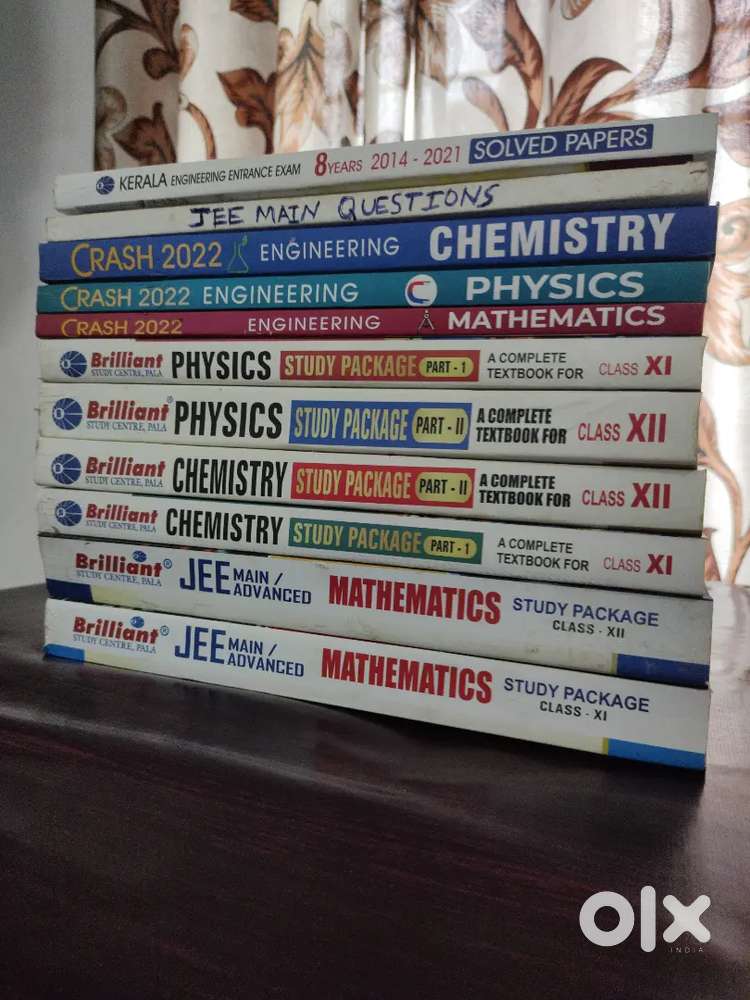 JEE MAIN/ADVANCED and KEAM Brilliant textbooks