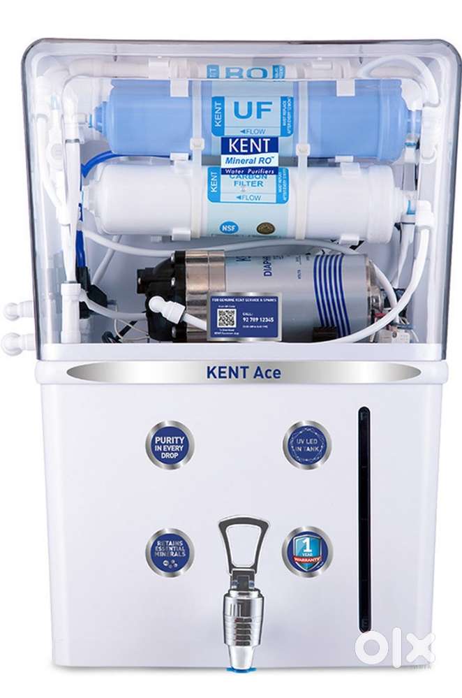 Seal Packed Kent Ace 8 L RO UF TDS Control   UV LED Water Purifier