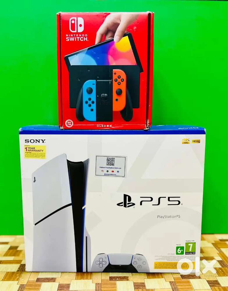 Nintendo switch oled new console with warranty