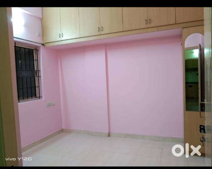 2Bhk semi furnished apartment with car parking and UPS in silkboard