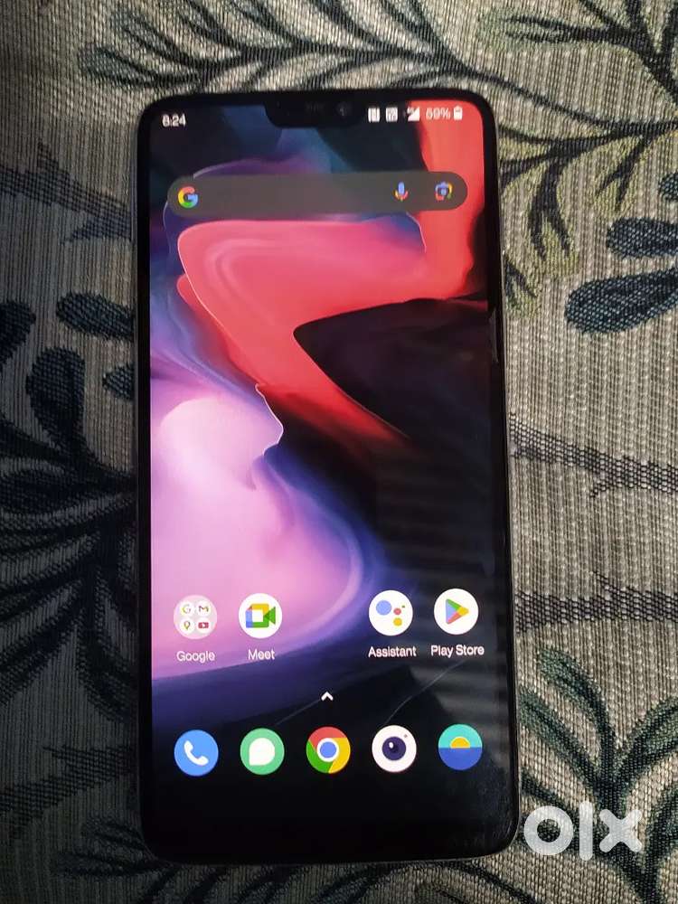 One Plus 6.   8GB RAM STORAGE 128