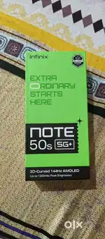 Infinix Note 50 S  (10days old)