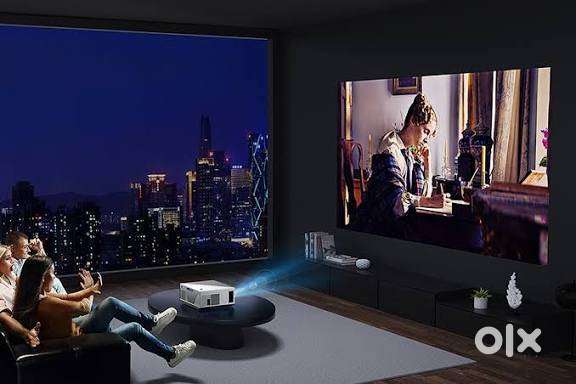 OFFER 100 inch WiFi Projector Watch TV,Cricket,MOVIES,Game's On Big Sc