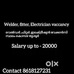 Welder, fitter, electrician